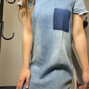 Denim dress